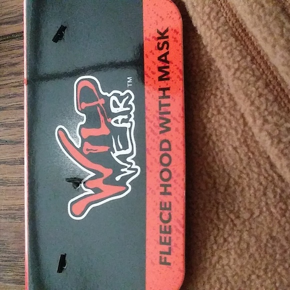 Wild Wear Men's Fleece Hood With Mask - Picture 4 of 9